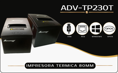 Impresora Térmica ADV-TP230T Advanced POS